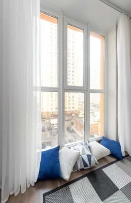 в новом доме на Оболони 11